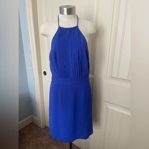 Banana Republic Blue Halter‎ Dress